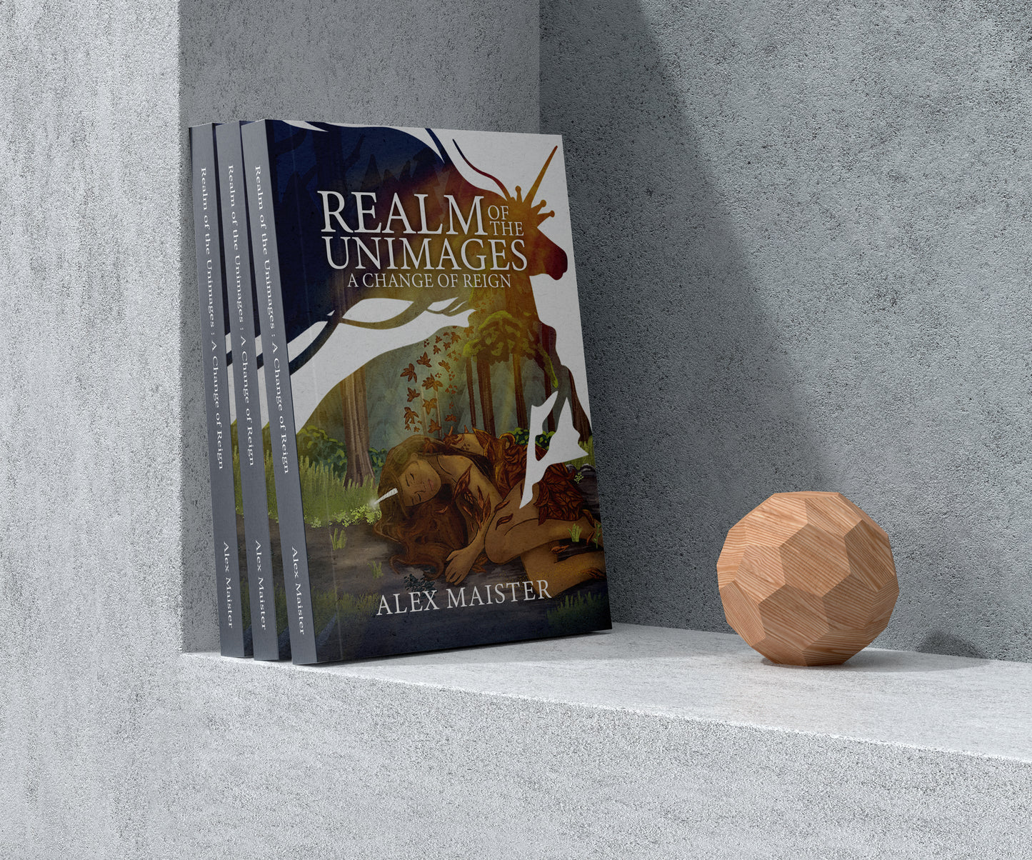 A Change of Reign: Realm of the Unimages (456 pgs) Special Cover (only available here)